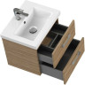 Тумба CERSANIT под раковину подвесная LARA 50 орех 64132